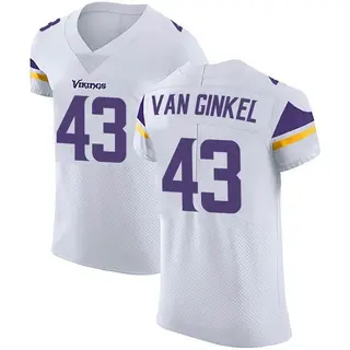 Minnesota Vikings Men's Andrew Van Ginkel Elite Vapor Untouchable Jersey - White