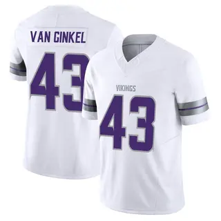 Minnesota Vikings Men's Andrew Van Ginkel Limited Alternate Vapor F.U.S.E. Jersey - White