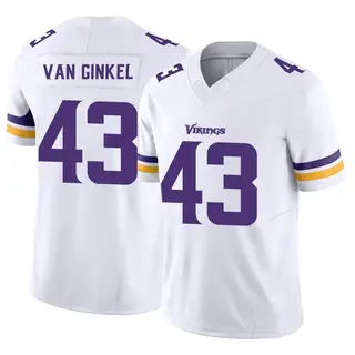 Minnesota Vikings Men's Andrew Van Ginkel Limited Vapor F.U.S.E. Jersey - White