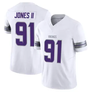 Minnesota Vikings Men's Pat Jones II Limited Alternate Vapor F.U.S.E. Jersey - White