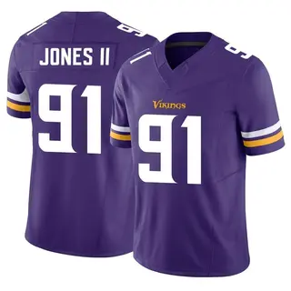 Minnesota Vikings Men's Pat Jones II Limited Vapor F.U.S.E. Jersey - Purple