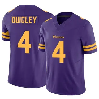 Minnesota Vikings Men's Ryan Quigley Limited Alternate Vapor F.U.S.E. Jersey - Purple