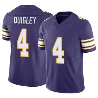 Minnesota Vikings Men's Ryan Quigley Limited Classic Vapor F.U.S.E. Jersey - Purple