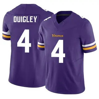 Minnesota Vikings Men's Ryan Quigley Limited Vapor F.U.S.E. Jersey - Purple