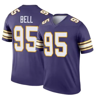 Minnesota Vikings Men's Travis Bell Legend Classic Jersey - Purple