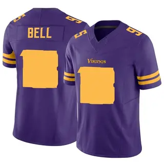 Minnesota Vikings Men's Travis Bell Limited Alternate Vapor F.U.S.E. Jersey - Purple