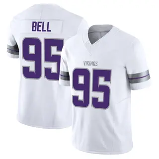 Minnesota Vikings Men's Travis Bell Limited Alternate Vapor F.U.S.E. Jersey - White