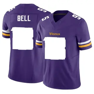 Minnesota Vikings Men's Travis Bell Limited Vapor F.U.S.E. Jersey - Purple