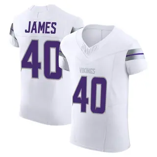 Minnesota Vikings Men's Ty James Elite Alternate Vapor F.U.S.E. Jersey - White