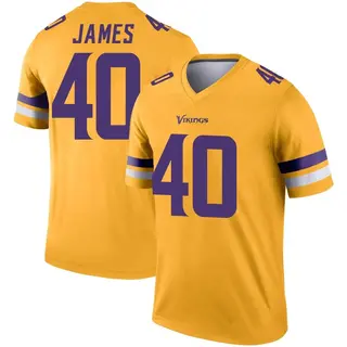 Minnesota Vikings Men's Ty James Legend Inverted Jersey - Gold