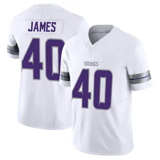 Minnesota Vikings Men's Ty James Limited Alternate Vapor F.U.S.E. Jersey - White