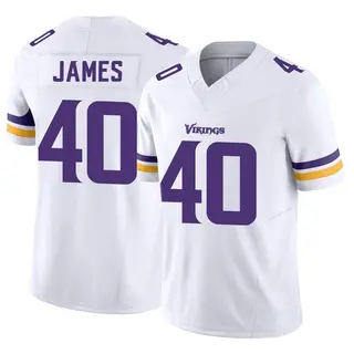 Minnesota Vikings Men's Ty James Limited Vapor F.U.S.E. Jersey - White