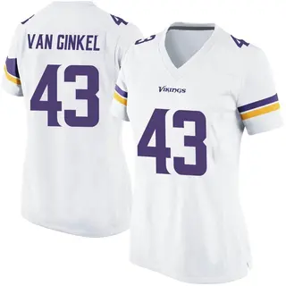 Minnesota Vikings Women's Andrew Van Ginkel Game Jersey - White