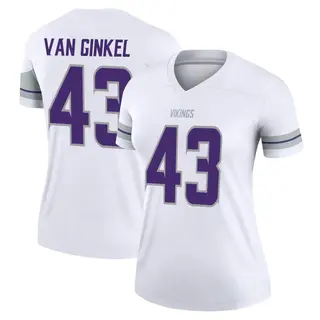 Minnesota Vikings Women's Andrew Van Ginkel Legend Alternate Jersey - White