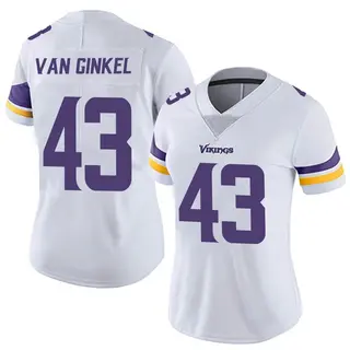 Minnesota Vikings Women's Andrew Van Ginkel Limited Vapor Untouchable Jersey - White