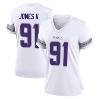 Minnesota Vikings Women's Pat Jones II Game Alternate Jersey - White