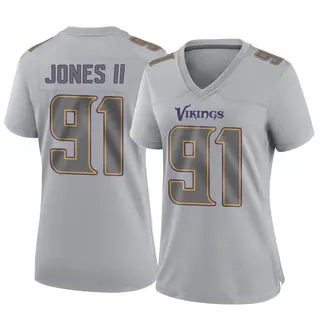 Minnesota Vikings Women's Pat Jones II Game Atmosphere Fashion Jersey - Gray