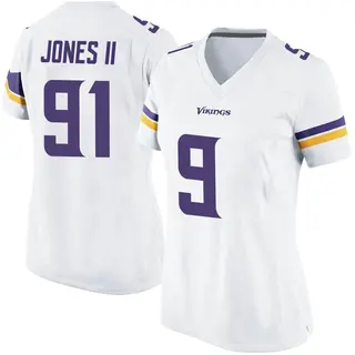 Minnesota Vikings Women's Pat Jones II Game Jersey - White