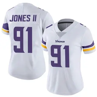 Minnesota Vikings Women's Pat Jones II Limited Vapor Untouchable Jersey - White