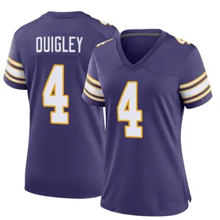 Minnesota Vikings Women's Ryan Quigley Game Classic Jersey - Purple