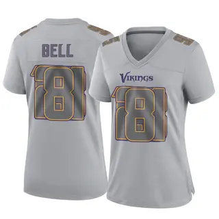 Minnesota Vikings Women's Travis Bell Game Atmosphere Fashion Jersey - Gray