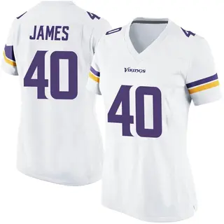 Minnesota Vikings Women's Ty James Game Jersey - White