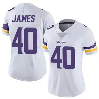 Minnesota Vikings Women's Ty James Limited Vapor Untouchable Jersey - White