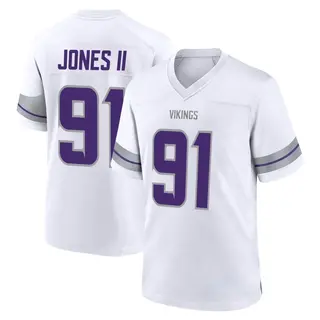 Minnesota Vikings Youth Pat Jones II Game Alternate Jersey - White