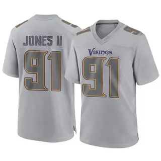 Minnesota Vikings Youth Pat Jones II Game Atmosphere Fashion Jersey - Gray