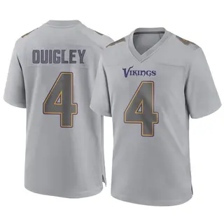 Minnesota Vikings Youth Ryan Quigley Game Atmosphere Fashion Jersey - Gray