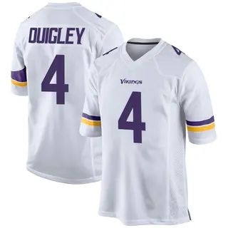 Minnesota Vikings Youth Ryan Quigley Game Jersey - White