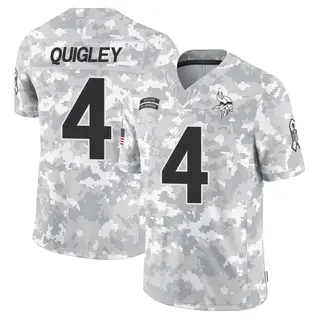 Minnesota Vikings Youth Ryan Quigley Limited 2024 Salute to Service Jersey - Arctic Camo