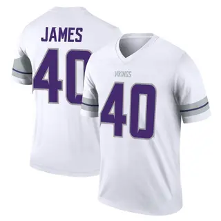 Minnesota Vikings Youth Ty James Legend Alternate Jersey - White